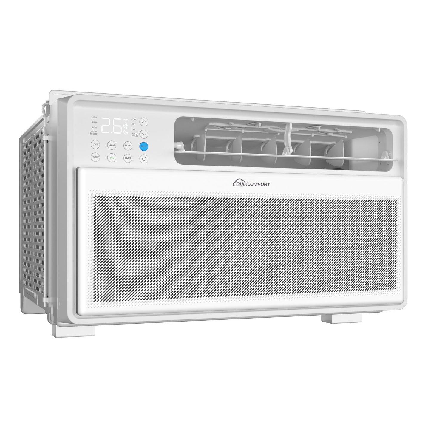 8,000 BTU Inverter Window Air Conditioner w/ QuickFrame EZ Installation, 15SEER
