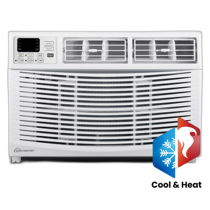 24,000 BTU 230/208-Volt Window Air Conditioner w/ 11,000 BTU Heater