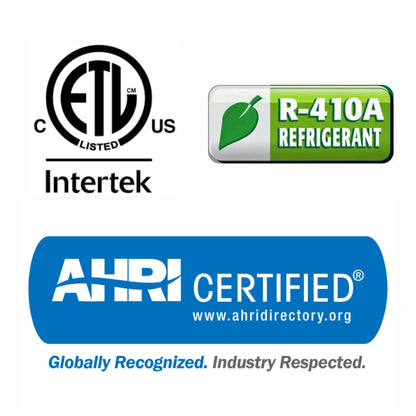 9,000 BTU 230/208-Volt Mini Split System with Heat Pump, 19 SEER2